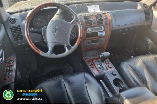 Autovrakoviste Sviadnov Hyundai Terracan 2.9 4WD na díly