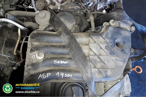 Autovrakoviste Sviadnov Motor AGP 1.9 SDI 50kw