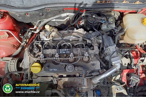 Autovrakoviste Sviadnov Opel Astra H 1.7 CDTI náhradní díly