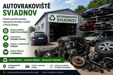 Proč zvolit autovrakoviště Sviadnov?