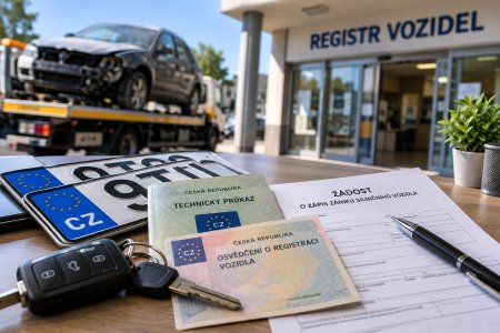 Jak odhlásit auto z registru v roce 2026? Kompletní postup